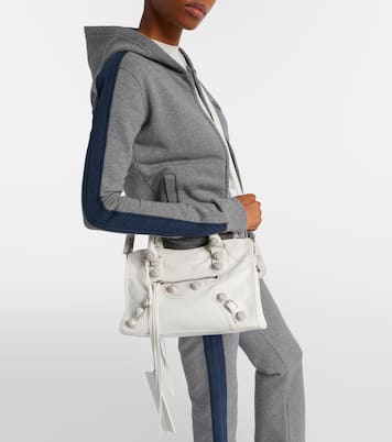 Le City Small embellished leather shoulder bag | Balenciaga