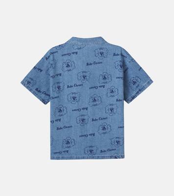 Pickle The Dog denim shirt | Bobo Choses