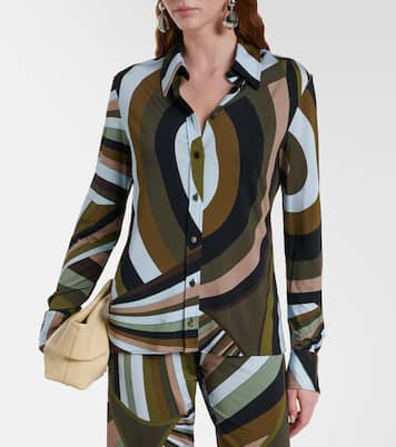 Hemd Marmo aus Seide | Pucci