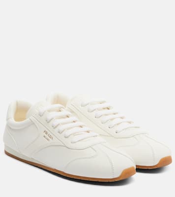 Leather sneakers | Prada