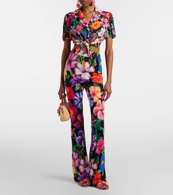 Pantalones flared florales | Dolce&Gabbana