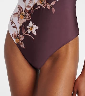 Durazno floral swimsuit | Agua by Agua Bendita