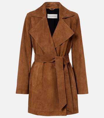 Kerry suede coat | Nour Hammour