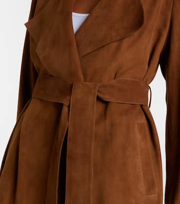 Kerry suede coat | Nour Hammour
