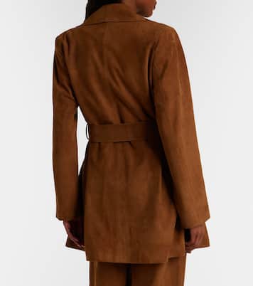 Kerry suede coat | Nour Hammour
