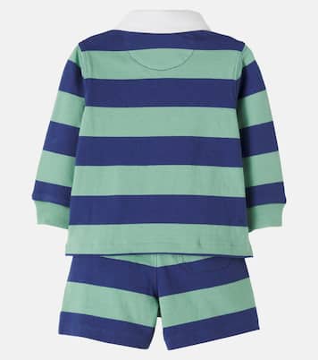 Baby jersey polo shirt and shorts set | Polo Ralph Lauren Kids