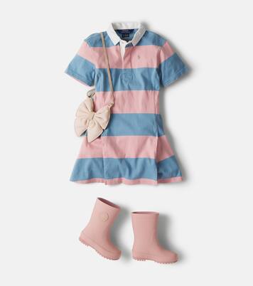 Striped cotton polo dress | Polo Ralph Lauren Kids