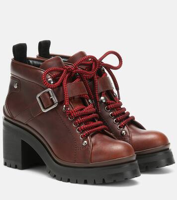 Bottines en cuir | Miu Miu