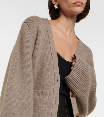 Scarlet cashmere-blend cardigan | Khaite
