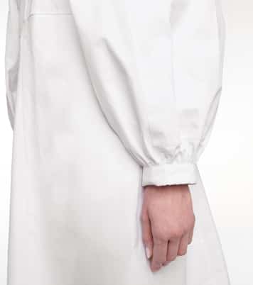 Abito midi in popeline di cotone | Jil Sander