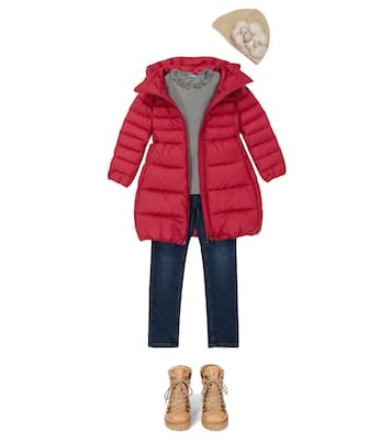 Down puffer coat | Il Gufo