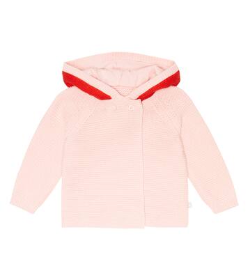 Baby - Cardigan in lana e cotone a righe | Stella McCartney Kids