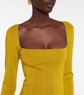 Midikleid Atalanta aus Rippstrick | Galvan