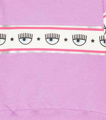 x Chiara Ferragni – Sweat-shirt en coton mélangé | Monnalisa