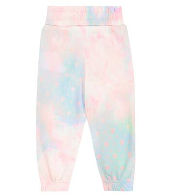 x Chiara Ferragni baby embroidered jersey sweatpants | Monnalisa