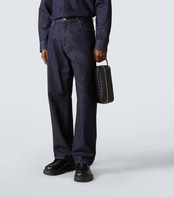 Intrecciato leather wash bag | Bottega Veneta