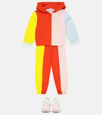 Set of cotton hoodie and sweatpants | Stella McCartney Kids