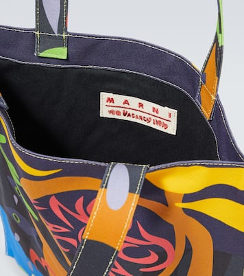 حقيبة يد من الكانفاس x No Vacancy Inn | Marni