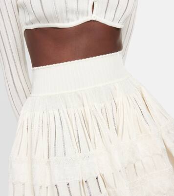 Crinoline迷你半身裙 | Alaïa