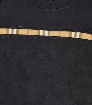 Sweatshirt Vintage Check aus Jersey | Burberry Kids