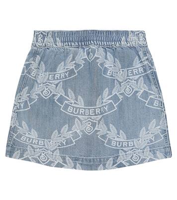 Bedruckter Jeansrock | Burberry Kids