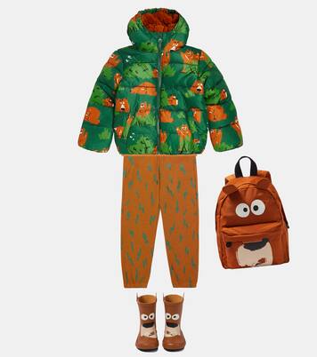Printed puffer jacket | Stella McCartney Kids