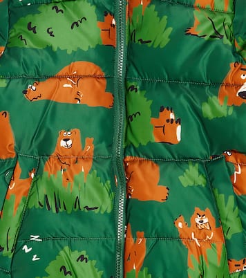 Printed puffer jacket | Stella McCartney Kids