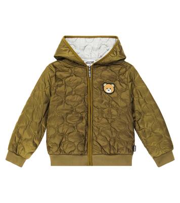 Teddy Bear quilted jacket | Moschino Kids