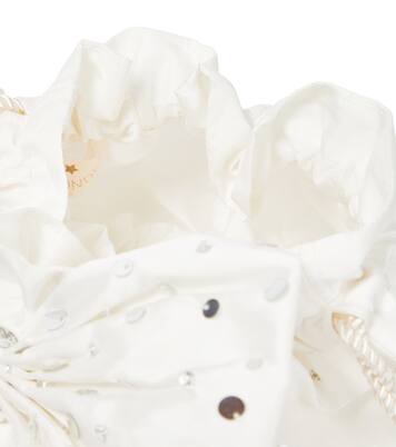 Bowette embellished satin shoulder bag | Tutu Du Monde