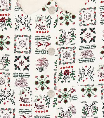 Printed cotton jacket | Kenzo Kids