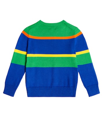 Logo intarsia cotton sweater | Polo Ralph Lauren Kids