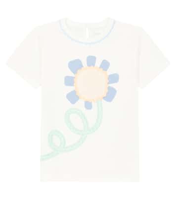 Printed cotton jersey T-shirt | Stella McCartney Kids