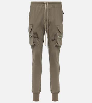 High-Rise-Cargohose aus Baumwolle | Rick Owens