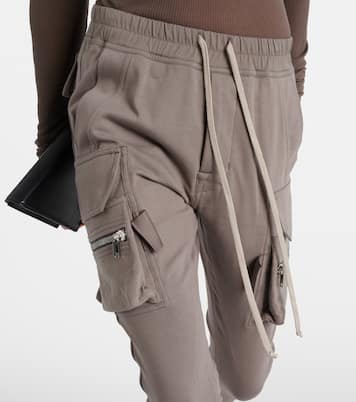 High-Rise-Cargohose aus Baumwolle | Rick Owens