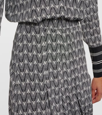 Midirock Norris aus einem Seidengemisch | Veronica Beard