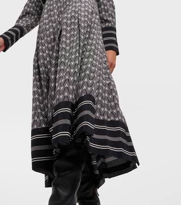 Midirock Norris aus einem Seidengemisch | Veronica Beard