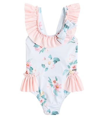 Ruffled floral swimsuit | Patachou