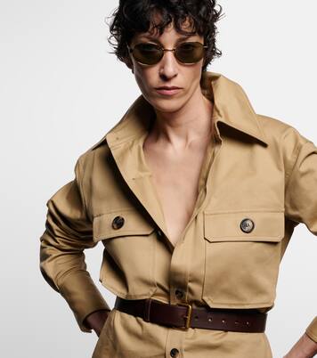 Ovale Sonnenbrille SL 692 | Saint Laurent