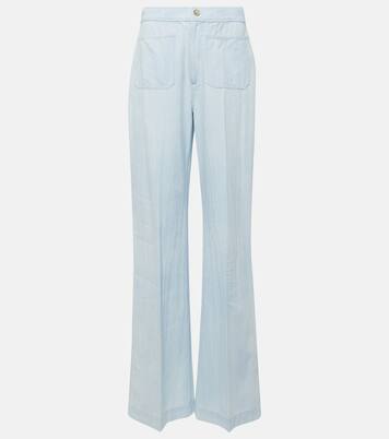 Weite Hose aus Baumwoll-Chambray | Polo Ralph Lauren