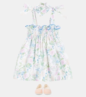 Ana floral cotton top | La Coqueta