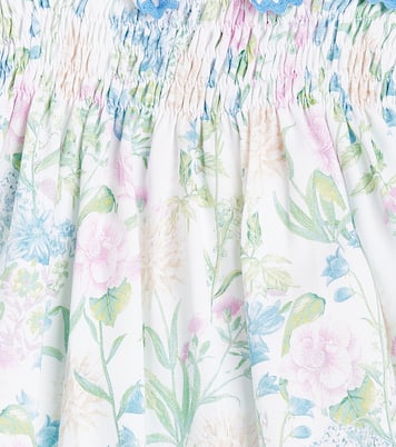 Ana floral cotton top | La Coqueta