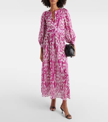 Robe longue Tornado imprimée en coton | Eres