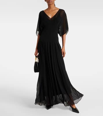 Robe longue en soie | Max Mara