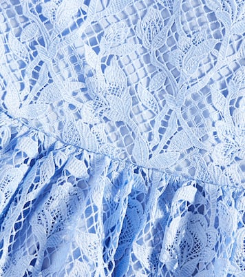 Robe en dentelle à fleurs | Self-Portrait Kids