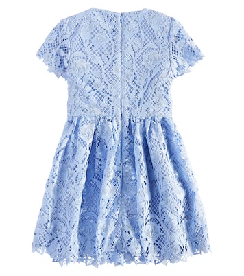 Robe en dentelle à fleurs | Self-Portrait Kids