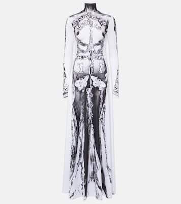 Robe Dentelle aus Jersey | Jean Paul Gaultier