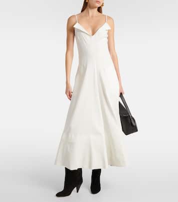 Bottes Cone 90 en daim | Proenza Schouler