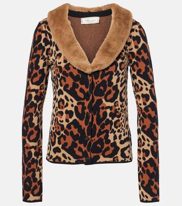 Bedruckter Cardigan aus Jacquard | Blumarine