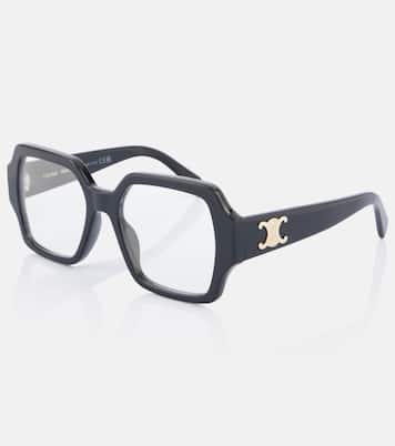 Triomphe square glasses | Celine Eyewear