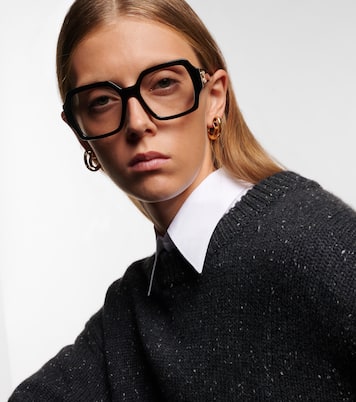 Triomphe square glasses | Celine Eyewear